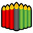 Kwanzaa Candles Icon